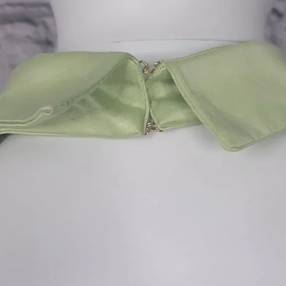 Mangano Green Satin Midi Dress, Women's Small - Picture 7 of 15